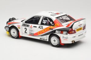 Mitsubishi Carisma GT Group N2 R. Burns / R. Reid RAC Rally 1997 Alb Otto 1:18 OT1192 Rășină - imaginea 5 din 6