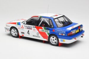 Mitsubishi Galant VR-4 #4 A. Vatanen RAC Rally 1990 IXO 1:18 18RMC192B Metal - imaginea 5 din 6