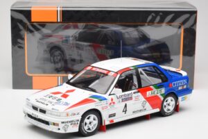 Mitsubishi Galant VR-4 #4 A. Vatanen RAC Rally 1990 IXO 1:18 18RMC192B Metal - imaginea 6 din 6