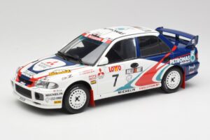 Mitsubishi Lancer Evo 3 Group A #4 T. Makinen / S. Harjanne Rally Australia 1996 Otto 1:18 OT475 Rășină