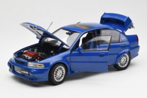 Mitsubishi Lancer EVO VI Albastru RHD AUTOart 1:18 77151 Metal - imaginea 2 din 8