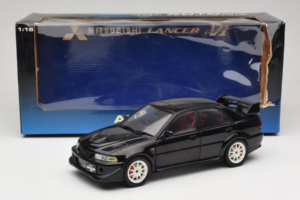 Mitsubishi Lancer Evo VI Tommi Makinen Edition Negru AUTOart 1:18 77158 Metal - imaginea 8 din 8