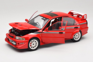 Mitsubishi Lancer Evo VI Tommi Makinen Edition Roșu AUTOart 1:18 77156 Metal - imaginea 2 din 8