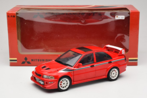 Mitsubishi Lancer Evo VI Tommi Makinen Edition Roșu AUTOart 1:18 77156 Metal - imaginea 8 din 8