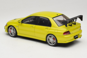 Mitsubishi Lancer Evo VII Mustard Yellow AUTOart 1:18 77166 Metal - imaginea 5 din 8