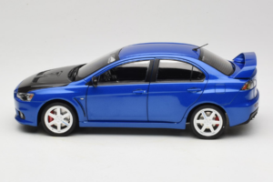 Mitsubishi Lancer Evolution X Albastru OEM 1:18 MLE01 Metal - imaginea 4 din 8