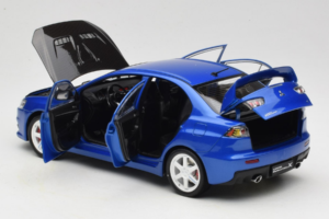 Mitsubishi Lancer Evolution X Albastru OEM 1:18 MLE01 Metal - imaginea 5 din 8