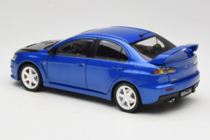 Mitsubishi Lancer Evolution X Albastru OEM 1:18 MLE01 Metal - imaginea 7 din 8