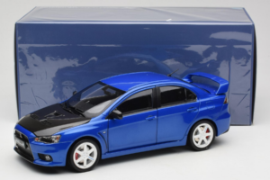 Mitsubishi Lancer Evolution X Albastru OEM 1:18 MLE01 Metal - imaginea 8 din 8