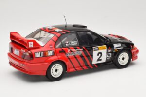 Mitsubishi Lancer Evolution VI #2 Y. Kataoka / S. Hayashi Winner Rally Canberra 1999 AUTOart 1:18 89942 Metal - imaginea 3 din 8