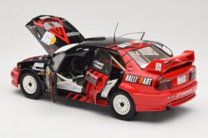 Mitsubishi Lancer Evolution VI #2 Y. Kataoka / S. Hayashi Winner Rally Canberra 1999 AUTOart 1:18 89942 Metal - imaginea 5 din 8