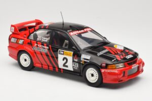 Mitsubishi Lancer Evolution VI #2 Y. Kataoka / S. Hayashi Winner Rally Canberra 1999 AUTOart 1:18 89942 Metal - imaginea 6 din 8