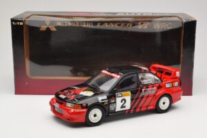 Mitsubishi Lancer Evolution VI #2 Y. Kataoka / S. Hayashi Winner Rally Canberra 1999 AUTOart 1:18 89942 Metal - imaginea 8 din 8