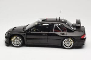 Mitsubishi Lancer Evolution WRC Plain Body Negru AUTOart 1:18 80528 Metal - imaginea 4 din 8
