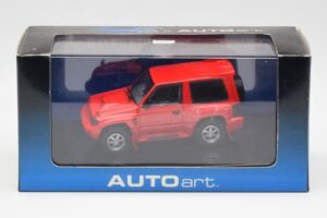 Mitsubishi Pajero Evo Roșu AUTOart 1:43 57203 Metal - imaginea 4 din 4