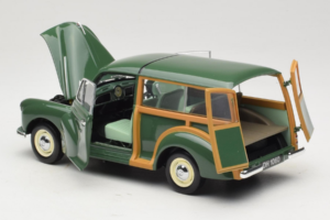 Morris Minor 1000 Traveller Verde Minichamps 1:18 150137011 Metal - imaginea 5 din 8