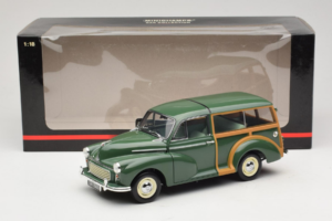 Morris Minor 1000 Traveller Verde Minichamps 1:18 150137011 Metal - imaginea 8 din 8