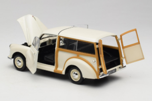 Morris Minor Traveller Alb Minichamps 1:18 150137010 Metal - imaginea 5 din 9