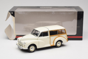Morris Minor Traveller Alb Minichamps 1:18 150137010 Metal - imaginea 9 din 9