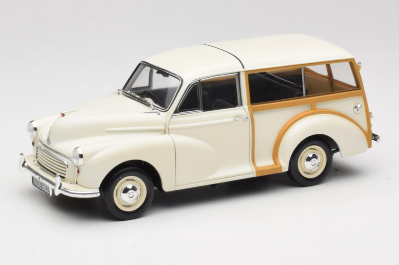 Morris Minor Traveller Alb Minichamps 1:18 150137010 Metal