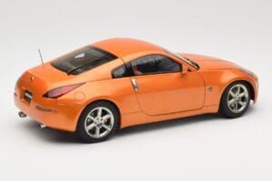 Nissan 350Z Z33 Sunset Orange AUTOart 1:18 77312 Metal - imaginea 3 din 8