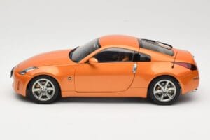 Nissan 350Z Z33 Sunset Orange AUTOart 1:18 77312 Metal - imaginea 4 din 8