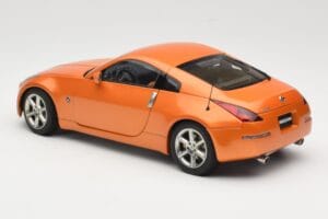 Nissan 350Z Z33 Sunset Orange AUTOart 1:18 77312 Metal - imaginea 7 din 8