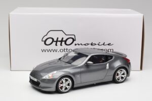 Nissan 370Z Z34 Gun Metallic Otto 1:18 OT465 Rășină - imaginea 6 din 6