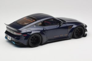 Nissan 400Z RZ34 Pandem Midnight Blue GT Spirit 1:18 GT494 Rășină - imaginea 2 din 6