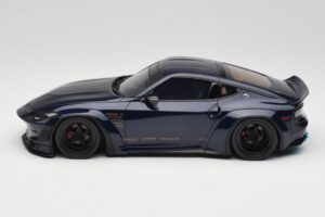 Nissan 400Z RZ34 Pandem Midnight Blue GT Spirit 1:18 GT494 Rășină - imaginea 3 din 6