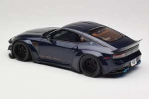 Nissan 400Z RZ34 Pandem Midnight Blue GT Spirit 1:18 GT494 Rășină - imaginea 5 din 6