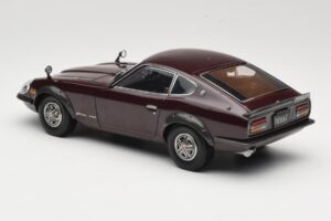 Nissan Fairlady 240Z-G S30 Bordo Kyosho 1:18 08212M Metal - imaginea 7 din 8