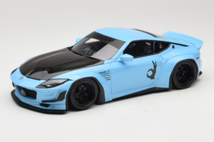 Nissan Fairlady Z RZ34 Pandem China Blue Black GT Spirit 1:18 GT943 Rășină