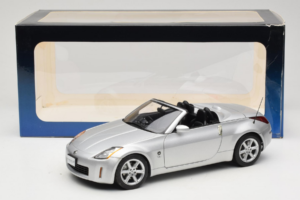 Nissan Fairlady Z Z33 Roadster Diamond Silver AUTOart 1:18 77376 Metal - imaginea 8 din 8