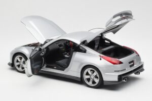 Nissan Fairlady Z Z34 NISMO Type 380RS Argintiu AUTOart 1:18 77401 Metal - imaginea 5 din 8