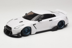 Nissan GT-R R35 Boost Wars 2 Alb Jp Kraemo 1:18 KRAEMO001 Metal - imaginea 2 din 7