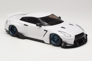 Nissan GT-R R35 Boost Wars 2 Alb Jp Kraemo 1:18 KRAEMO001 Metal - imaginea 5 din 7
