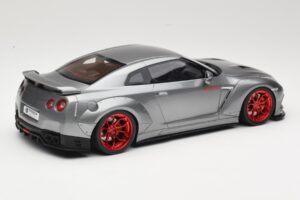 Nissan GT-R R35 Prior Design Gri GT Spirit 1:18 GT243 Rășină - imaginea 2 din 6
