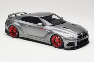 Nissan GT-R R35 Prior Design Gri GT Spirit 1:18 GT243 Rășină - imaginea 4 din 6