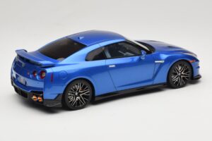 Nissan GT-R R35 Skyline Edition Bayside Blue GT Spirit 1:18 GT521 Rășină - imaginea 2 din 6