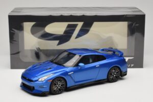 Nissan GT-R R35 Skyline Edition Bayside Blue GT Spirit 1:18 GT521 Rășină - imaginea 6 din 6