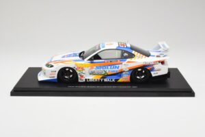 Nissan Silvia S15 LB-Super Silhouette #555 Formula Drift Japan 2023 TopSpeed 1:18 TS0586 Rășină