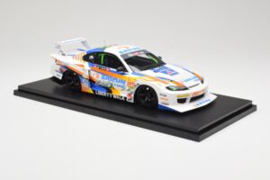 Nissan Silvia S15 LB-Super Silhouette #555 Formula Drift Japan 2023 TopSpeed 1:18 TS0586 Rășină - imaginea 4 din 6