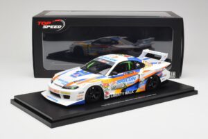 Nissan Silvia S15 LB-Super Silhouette #555 Formula Drift Japan 2023 TopSpeed 1:18 TS0586 Rășină - imaginea 6 din 6