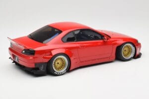 Nissan Silvia S15 Rocket Bunny Burning Red Otto 1:18 OT1115 Rășină - imaginea 2 din 6