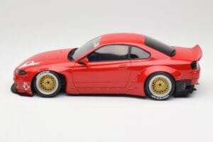 Nissan Silvia S15 Rocket Bunny Burning Red Otto 1:18 OT1115 Rășină - imaginea 3 din 6