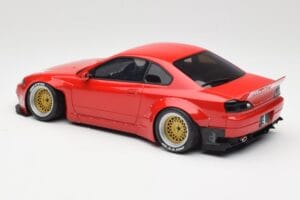Nissan Silvia S15 Rocket Bunny Burning Red Otto 1:18 OT1115 Rășină - imaginea 5 din 6