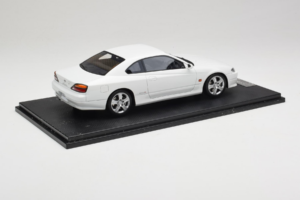 Nissan Silvia S15 Spec-S Alb Cracked Plexi One Model 1:18 REMC034 Metal - imaginea 3 din 7