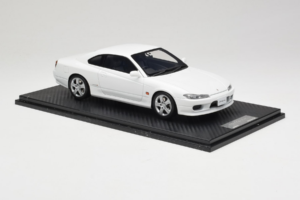 Nissan Silvia S15 Spec-S Alb Cracked Plexi One Model 1:18 REMC034 Metal - imaginea 4 din 7