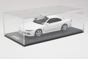 Nissan Silvia S15 Spec-S Alb Cracked Plexi One Model 1:18 REMC034 Metal - imaginea 6 din 7